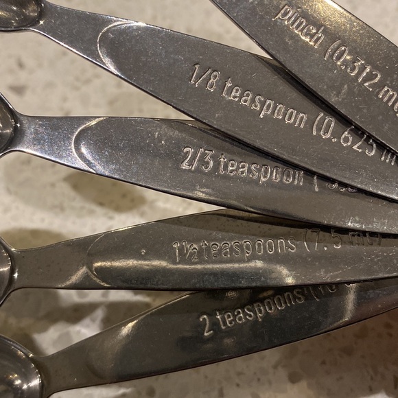 Cuisipro Stainless Steel Odd-Size Measuring Spoon Set - Picture 4 of 4